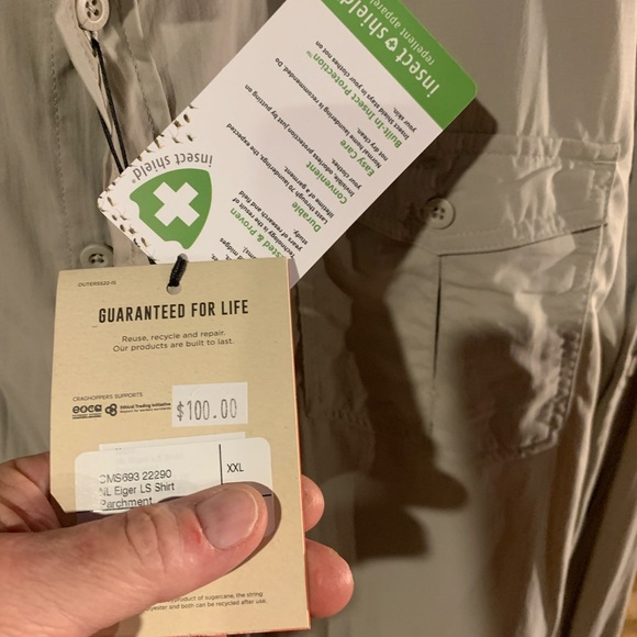 Craghoppers insect shield, long sleeve mosquito shield - Picture 7 of 13